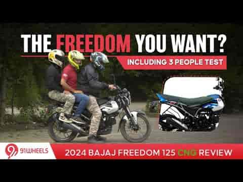 Bajaj Freedom 125 CNG Review || Too good to be true? Ride review including 3 people test