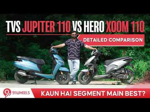 TVS Jupiter 110 Vs Hero Xoom 110 || Detailed Comparison || Kaun Hai Behtar?