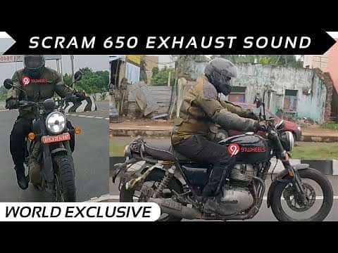 Upcoming Royal Enfield Scram 650 Exhaust Note & Engine Sound || 650cc Scrambler