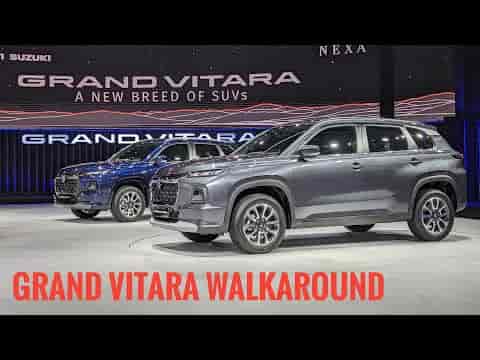 Meet the Maruti Nexa Grand Vitara in our Walkaround review