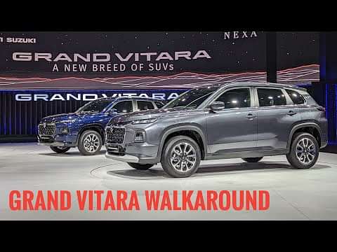 Meet the Maruti Nexa Grand Vitara in our Walkaround review