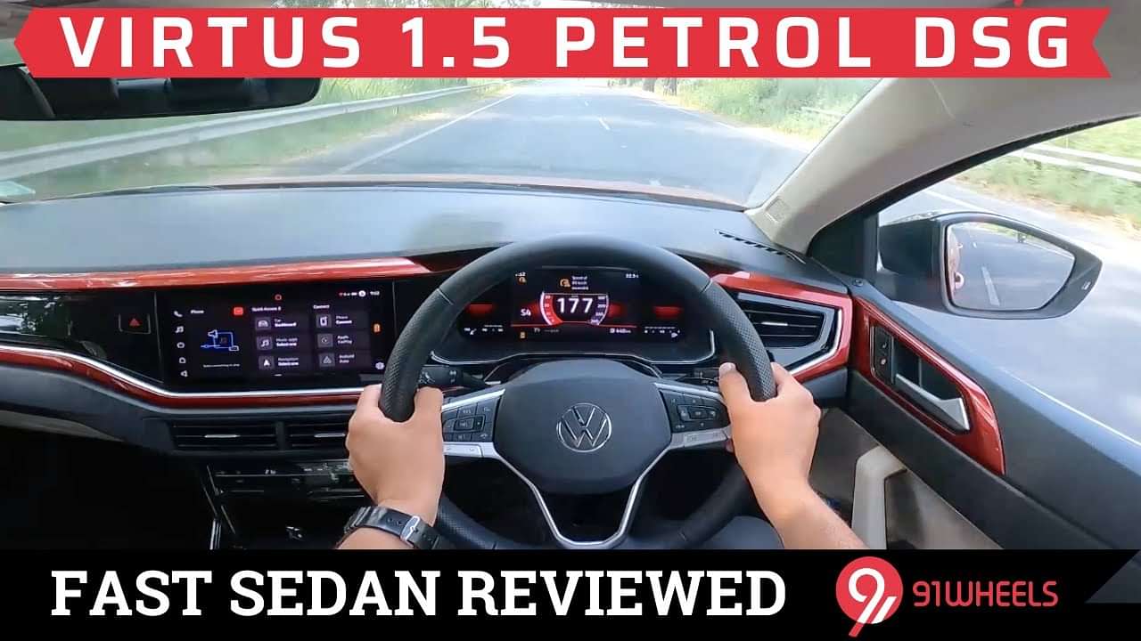 Volkswagen Virtus 1.5 TSI Petrol DSG Automatic GT Test Drive Review || Performance Sedan 