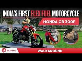Honda CB300F Flextech || India’s First Flex Fuel Motorcycle Launched At Rs 1.70 Lakh