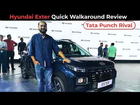 Hyundai Exter - A Worthy Rival To Tata Punch Walkaround Video Hyundai Exter - A Worthy Rival To Tata Punch Walkaround Video
