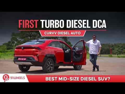 2024 Tata Curvv Diesel DCA Automatic Test Drive Review || Top Model Accomplished Plus