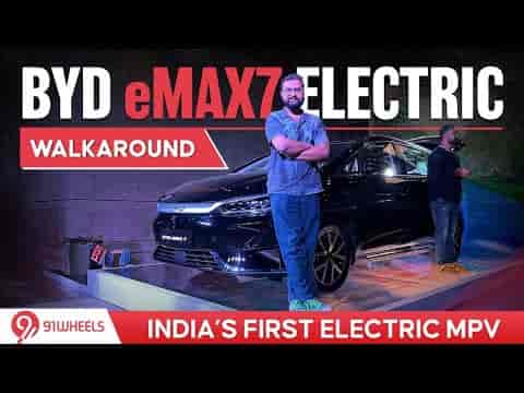 BYD eMax7 Electric MPV Launched At Rs 26.90 Lakh || Walkaround Review || Best MPV Under Rs 30 Lakh BYD eMax7 Electric MPV Launched At Rs 26.90 Lakh || Walkaround Review || Best MPV Under Rs 30 Lakh