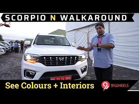 Meet the 2022 Mahindra Scorpio N in our First Look Walkaround Review || Prices, Colours and more