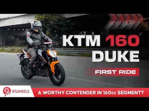 KTM 160 Duke First Ride Review || Orange Clans Entry In 160cc Segment