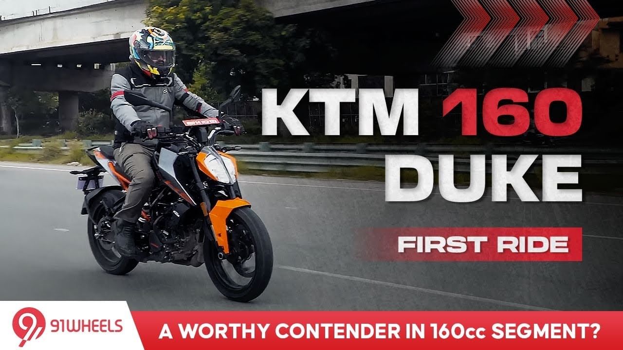 KTM 160 Duke First Ride Review || Orange Clans Entry In 160cc Segment KTM 160 Duke First Ride Review || Orange Clans Entry In 160cc Segment