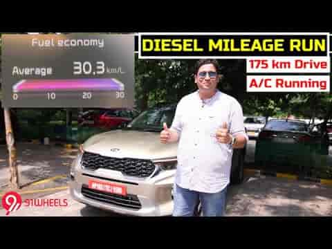 Kia Sonet Diesel Fuel Economy Run || Unbelievably Efficient || Kia Sonet Mileage Diesel Model