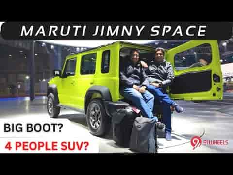 Maruti Jimny 5-Door Cabin & Boot Space Review