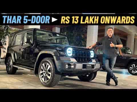 2024 Mahindra Thar Roxx 5-door Launched at Rs 13 lakh | First Look Review & Walkaround Here