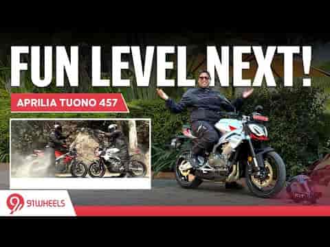 2025 Aprilia Tuono 457 Ride Review || Best twin cylinder fun-to-ride bike under 4 lakh in India?