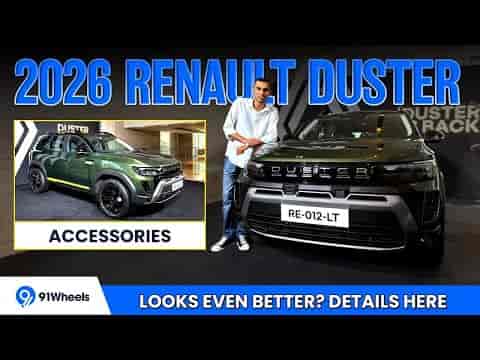 2026 Renault Duster modified with Official accessories – all details here in Video