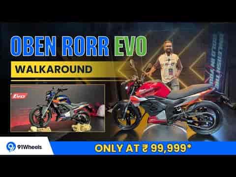 Oben Rorr Evo Electric Motorcycle Only At Rs 99,999 || Walkaround