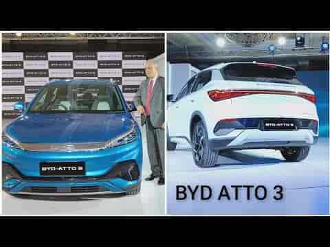 BYD ATTO 3 Electric SUV for India walkaround review. Price out next month, deliveries in Jan'23