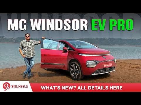 MG Windsor EV Pro || First Look & Walkaround video || What's new? Range Test Coming Soon