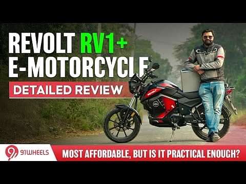 Revolt RV1+ E-Motorcycle Ride Review || Most Affordable, But Is It Practical Enough?