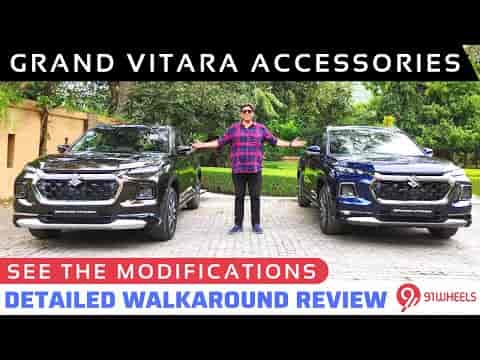 Maruti Nexa Grand Vitara Accessories Packs || Walkaround Review of Enigmax & Enigmax X Modifications