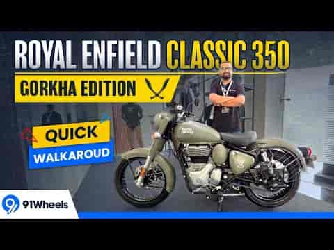Royal Enfield Classic 350 Gorkha Special Edition, Quick Walkaround