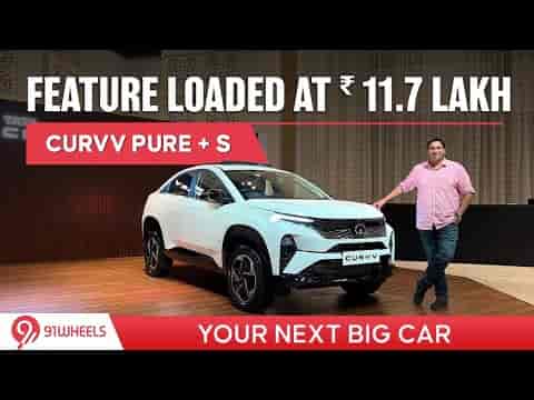 2024 Tata Curvv Pure Plus S ICE version review || Rs 11.7 lakh onwards with sunroof & safety