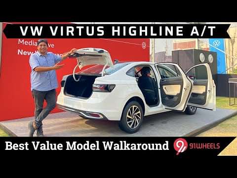 Volkswagen Virtus HighLine Automatic Walkaround Review || Best Value Mid Version In Detail