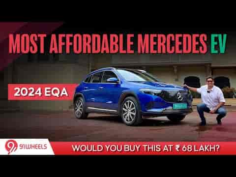 Meet the Rs 68 lakh Electric SUV from Mercedes-Benz || EQA 250+ Walkaround & First Look Review