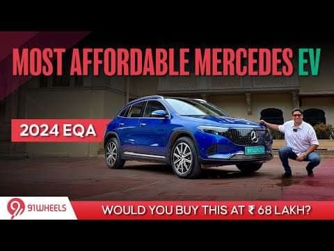 Meet the Rs 68 lakh Electric SUV from Mercedes-Benz || EQA 250+ Walkaround & First Look Review