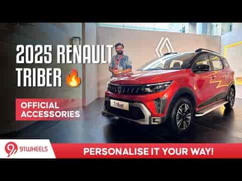 2025 Renault Triber Official Accessories | Customise Your Triber the Way You Like!