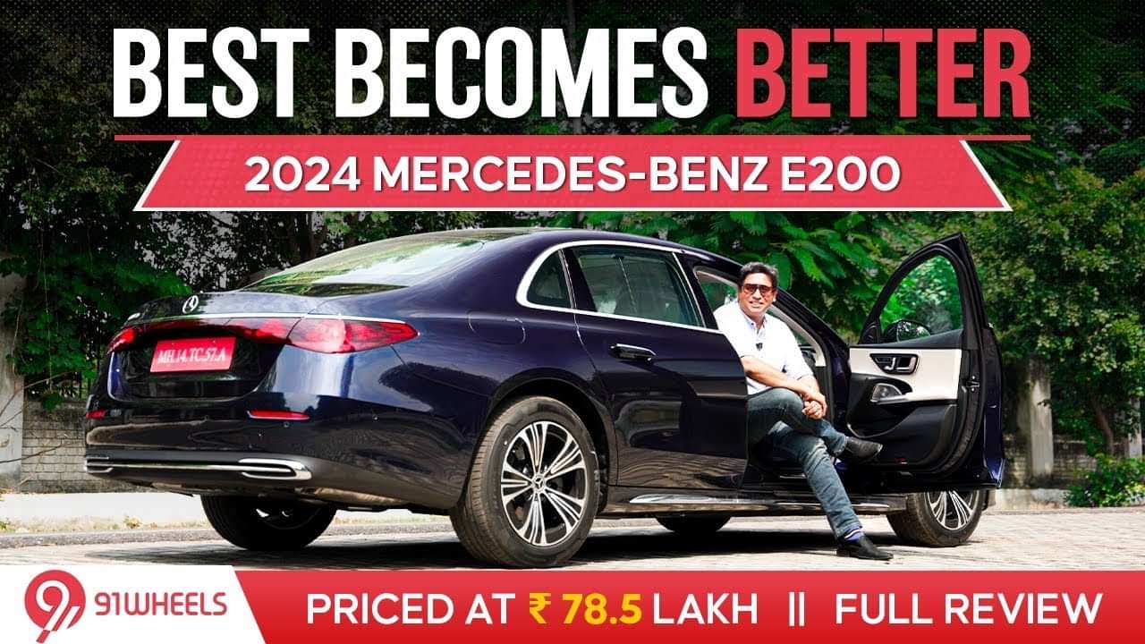 2024 Mercedes Benz E Class Driven || E200 Petrol Review || Best becomes better