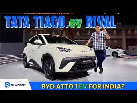 BYD Atto 1 / Seagul EV could rival the Tata Tiago EV & Punch EV in India - walk around video