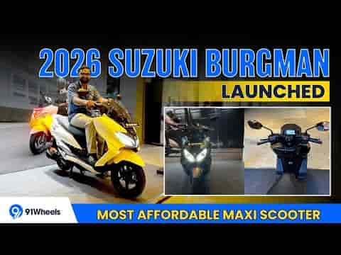 2026 Suzuki Burgman Street Launched || Most Affordable Maxi-Scooter