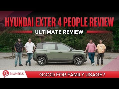 Hyundai Exter SX Opt MT 4 People Review || Is It Good For Family Usage || Review with full load
