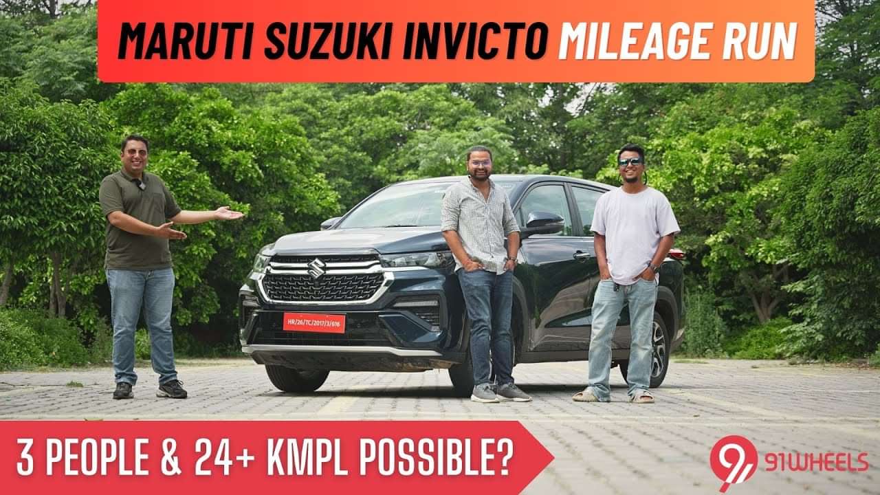 Maruti Suzuki Invicto ‘kitna deti hai’? || 200+ km mileage run with 3 people