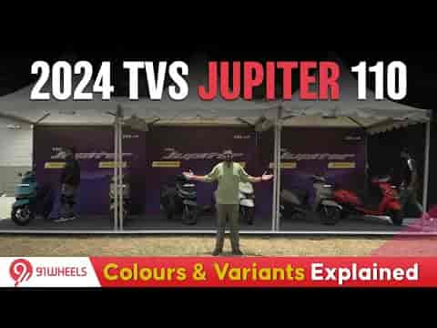 2024 TVS Jupiter 4 Variants & Colours Explained In Detail