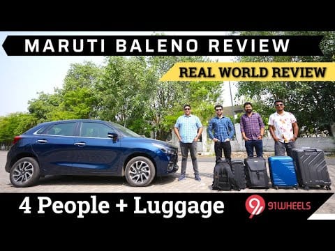 2022 Maruti Baleno AGS / AMT 4 People Real World Review || Is The Baleno A Good Family Car?