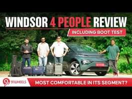 MG Windsor EV Multiple People Review With Boot Test || The Best Family Electric Car In India?